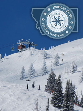 Bridger Bowl Ski Area Live Webcam, Snow Reports, Trail Maps