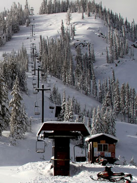 Lost Trail Powder Mountain Live Webcam, Snow Reports, Trail Maps
