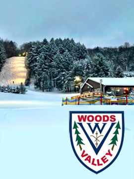 Woods Valley Ski Resort Live Webcam, Snow Reports, Trail Maps