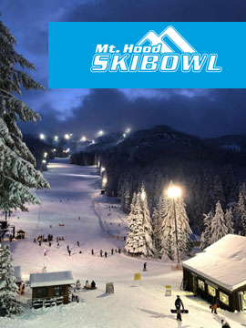 Mount Hood Ski Bowl Live Webcam, Snow Reports, Trail Maps