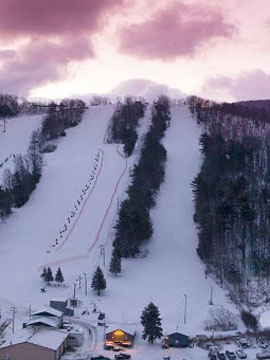 Tussey Mountain Ski & Recreation Live Webcam, Snow Reports, Trail Maps
