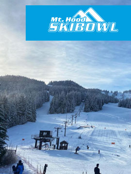 West Base Cam - Mount Hood Ski Bowl Live Webcam, Snow Reports, Trail Maps