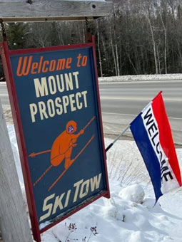 Mount Prospect Ski Tow Area, Snow Reports, Trail Maps, New Hampshire